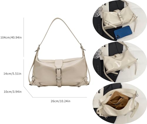 Y2K Hobos Shoulder Crossbody for Women Handbags Purse Trendy Clutch Tote Bag Satchel 6