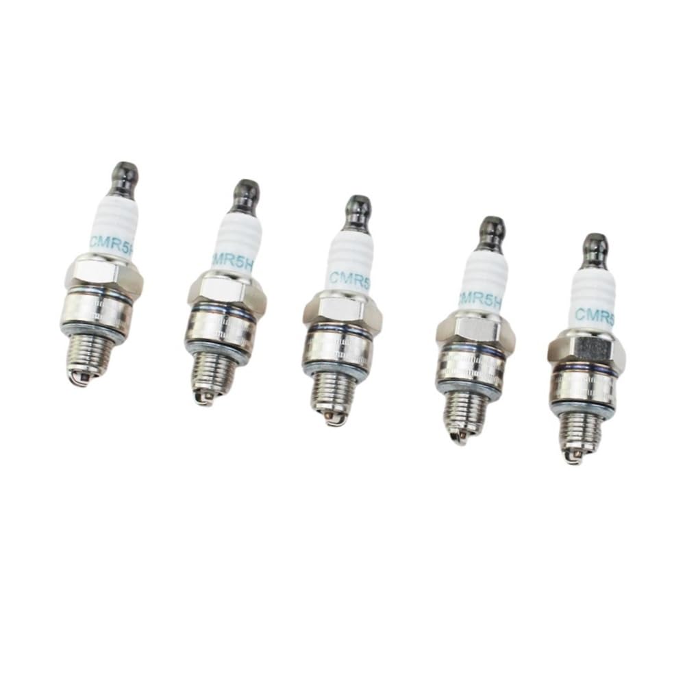Bougies d'allumage CMR4A 590710201 à haute conductivité pour démarrage facile de débroussailleuse HQT-4