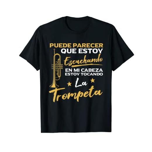 Trompetista Músico tocando la trompeta Camiseta