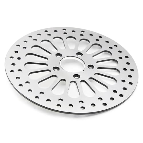 SWVYDC Bremsscheibe Passend für Harley Davidson Touring (2000–2007), Softail, Sportster und Dyna (1984–2013) – Vorderradbremsscheibe Bremssattel Kit