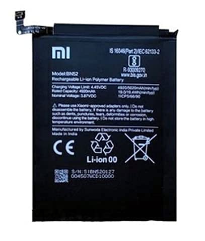Logic.Fuzzy Battery Compatible for Redmi Mi Note 9 Pro BN52-5000mAh (B09CZCZKYM) Amazon Price History, Amazon Price Tracker