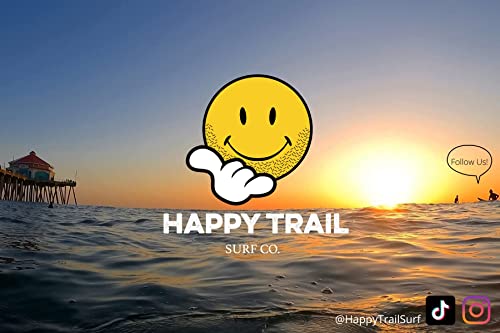 Happy Trail Surf Co. Surfboard Sock - Protective Knit Fabric Surfboard Bag [Choose Size And Color] (Tan, 5.5) #TOP5