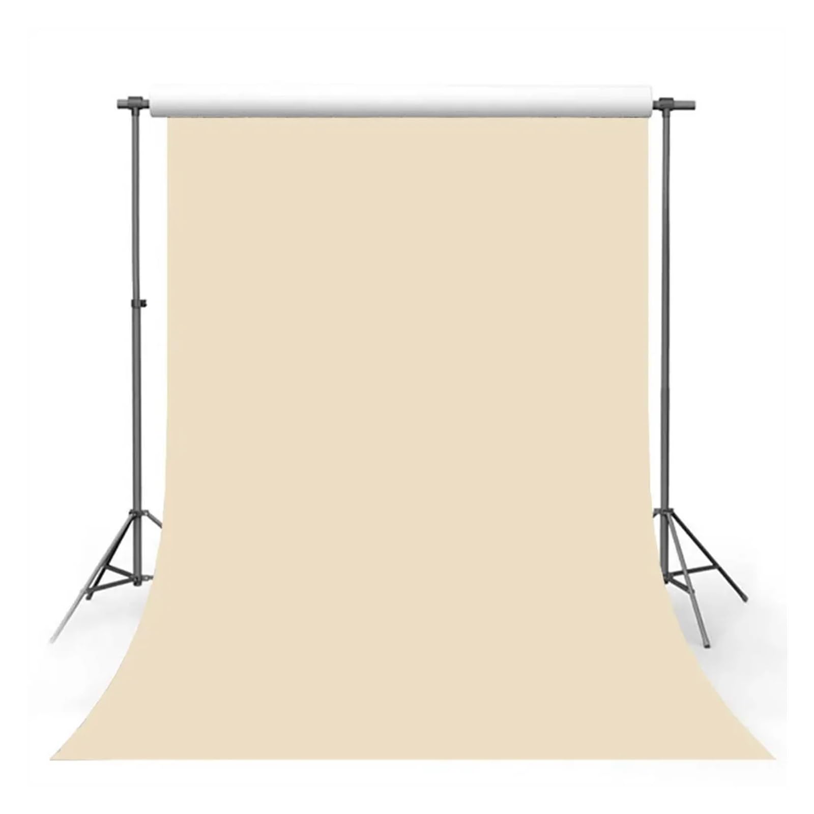 Fondo de fotografía Beige Color sólido, Retrato Adulto, Fondo fotográfico, decoración Estudio cumpleaños(Polyester 180x270cm)