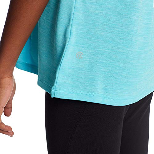 C9 Champion Girls' Performance Tank, Turq Waters Heather, XL