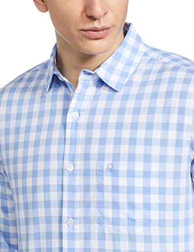 Image of United Colors of Benetton Men's Cotton Slim Fit Shirt
