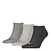 Puma - PUMA UNISEX SNEAKER PLAIN 3P -Lot de 3 - Chaussettes de sport - Homme - Gris (Anthracite/L Mel Grey/Multicolore Mel Grey 800) - 43-46