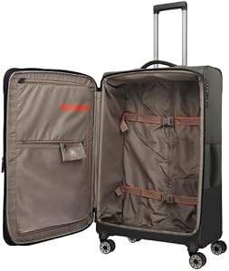 Amazon | [トラべライト] スーツケース ソフト Crosslite 大型 88～93L 