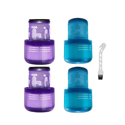 Compatible For Dyson ?V11 V15 SV14 SV16 SV17 SV22 Handheld Vacuum Cleaner Hepa Filter Element ?Compatible For Kitfort? Spare Parts Vacuum Cleaner Parts(4pcs)