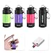 flintronic 4 Stück Mini LED Taschenlampe, Schlüsselanhänger Taschenlampe Klein, USB Rechargeable, für Klettern, Camping, Outdoor, Geschenke zum Kindergeburtstag