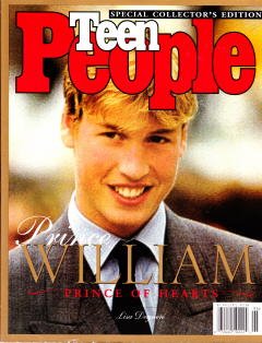 Paperback Prince William: Prince of Hearts (Teen People, Special Collector's Edition) Book