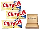 Crunch White Chocolate 100g Pack Of 3 Enjoy the Creamy Bliss in Every Bite - Crunchy Gluten-Free Cereals | All Ocassion Gift - Easter, Birthday, Christmas