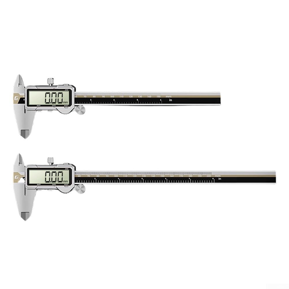 para calibre Digital Recargable USB-C Precisión 0.01mm para(200mm)