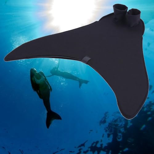 Flippers de plongée flottants avec support confortable en queue de poisson - 3