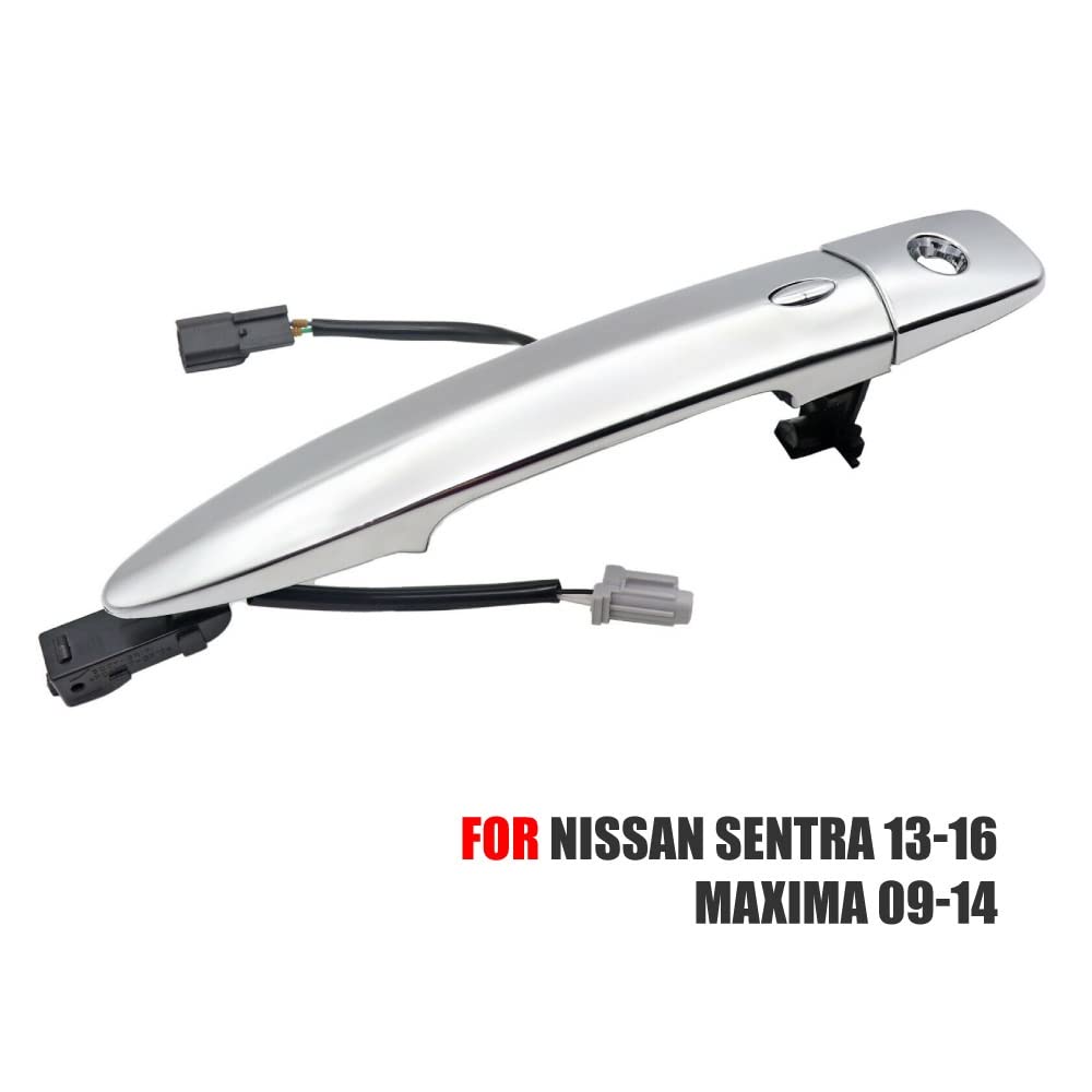 Wymiana folii ochronnej na klamkę do samochodu Nissan do Sentra 2013-2016 dla Maxima 2009-2014 przedni lewy kierowca zewnętrzna klamka drzwi 806469N00A osłona ochronna klamki drzwi