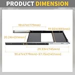 KUAFU Fridge Slide x 18.7in Compatible with 28 to 65L Fridges/Coolers - Image 2