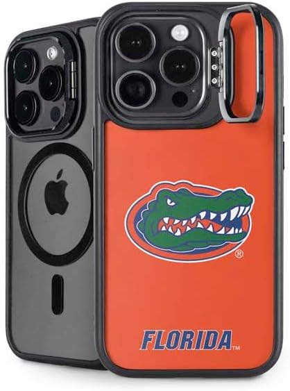 Skinit Kickstand Phone Case Compatible with iPhone 16 Pro - Officially Licensed University of Florida Gators Mascot Blue Design