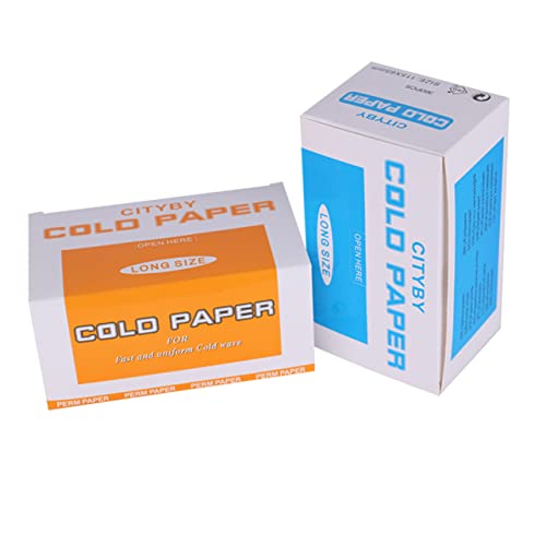 Gogogmee High Temperature Resistance Perm Paper Hairdressing Paper Hair Ends Even Distribution Professional Home Use Random Color