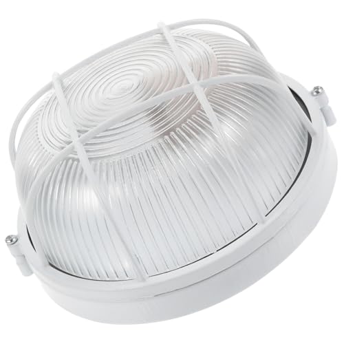 ABOOFAN Lampada Da Parete Per Sauna Luce Antideflagrante Realizzata in Zinco e Vetro Robusto Design Adatto Ambienti Umidi e Spazi Accessorio Per Sostituzione Luce Sauna