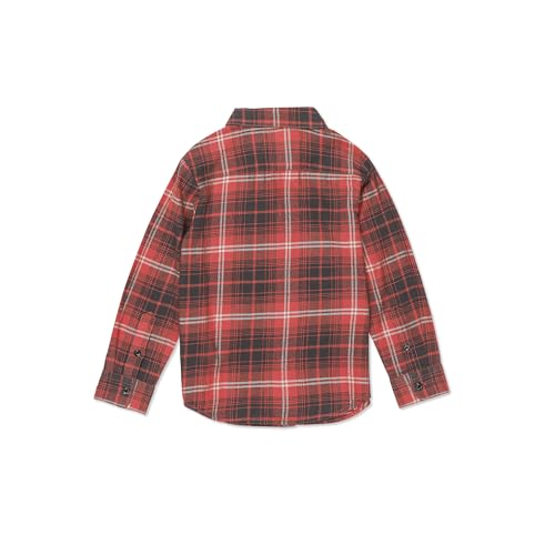 Volcom Little Boys Toddler Caden Plaid Long Sleeve Shirt2