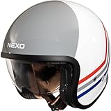Nexo Jethelm Urban Style II - Thermoplast - 1100g - ECE 22/06 - Integriertes Visier