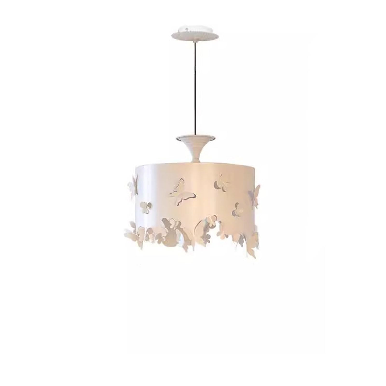 Suspension papillon e27 pour éclairer une table de salle à manger sombre