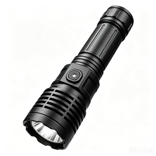 Lampe de poche LED pour camping et randonnée Azyvum rechargeable 2000 lumens