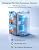 Leysern Hot and Cold Countertop Reverse Osmosis Water Filter, 7-Stage RO Filtration with UV, Dual-Thermoelectric Cooling, No Installation Required Water Purifier, TDS Monitor, NSF 372 Certified, White