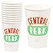 Silver Buffalo Friends Central Perk Iconic Icons and Quotes Pivot 60 Pack Partyware Disposable Paper Plates, Napkins, and Cups