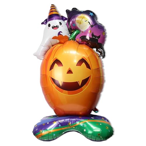 Image of Rozi Decoration Happy Halloween Party Foil Balloons Set of 1 Pc | Horror Haunted Theme Decorations | Multicolor