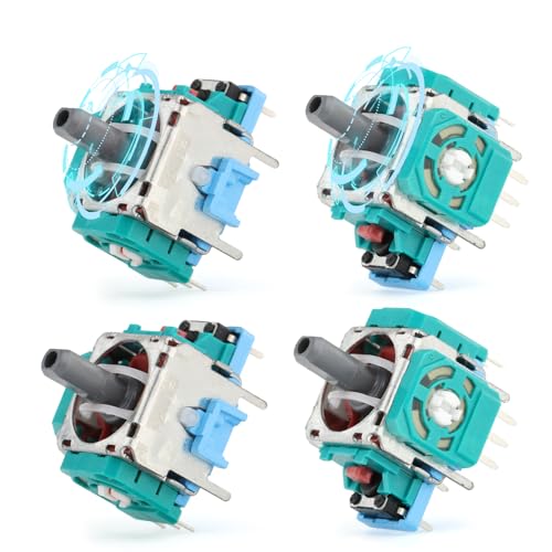 RongZy 4 PCS Controller Sticks Kompatibel Mit PlayStation 5 PS5 Elektromagnetischer Joystick Reparatur Zubehör ALPS Controller Stick Drift