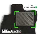 MTC Automotive Ford C-MAX II 2013-2015 Restyling Non Slip Reinforced Heel Pads Round Fastening Buttons - Image 4