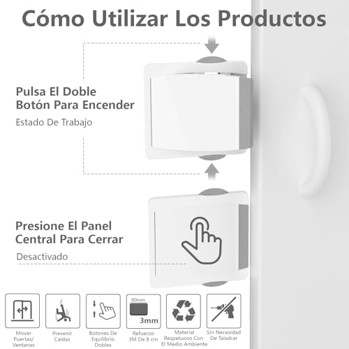 Cerradura de seguridad para puerta corrediza 17 Imagen adicional