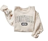Sweetee Personalized Football mom Shirt, Football mom Shirts for Women, Football mom Shirts, Football mom Sweatshirt, Football Team mom 03
