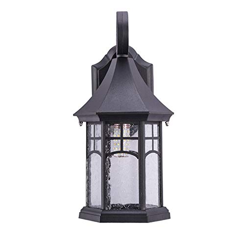 Applique murale extérieure en verre pour illuminer vos soirées sur la terrasse