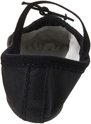 Bloch Dance Girl's Dansoft Full Sole Leather Ballet Slipper/Shoe, Black, 9.5 Narrow Toddler | Image 2