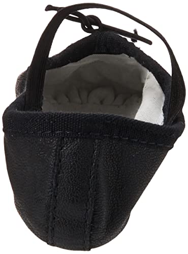 Bloch Dance Girl's Dansoft Full Sole Leather Ballet Slipper/Shoe, Black, 13.5 X-Narrow Little Kid3