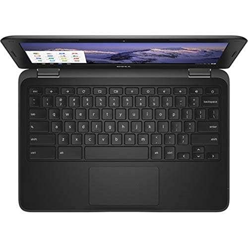 Image of Dell Chromebook 11 3100 11.6 inch 4GB 16GB (2019) Celeron N4020 1.1GHz ChromeOS, Black (Renewed)