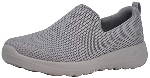 Skechers Women's Go Walk Joy Centerpiece Sneaker, Light Grey, 8 M US