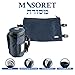 MASORET Thermal Tefillin Bag Set - Compact Plastic Insulated TIK-Taf Tefillin Protective Container Made in Israel, 6x9 Inches (Dark Blue)