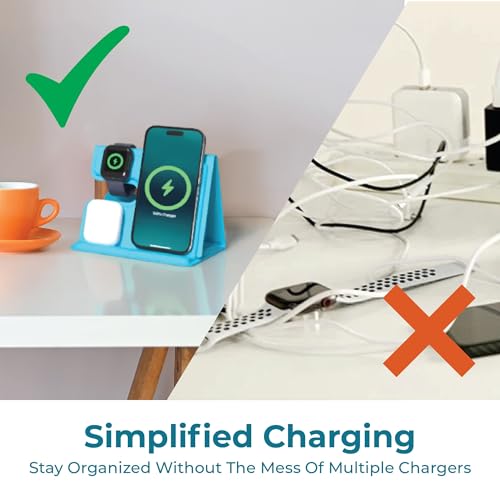 BLACK+DECKER 3 in 1 Charging Station for Apple, (Loch Ness) by BLACK+DECKER - Used condition - Image 3