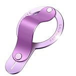 GripMate for MagSafe Phone Grip for iPhone - Magnetic Phone Ring Holder Detachable for iPhone 17 - Comfortable Finger Phone Loop Grip for Apple 16/15/14/13/12,Purple
