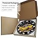 Timethink 12 Inch Racing Car Wall Clock, Garage Clock Wall Silent Non Ticking Battery Operated Modern Decorative Shop Clocks for Garage Men Man Cave Boys Room Car Guys Gift