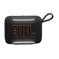 JBL Go 5, Ultraportabler Bluetooth‑Lautsprecher, Wasserdicht, Schwarz – Ansicht 2
