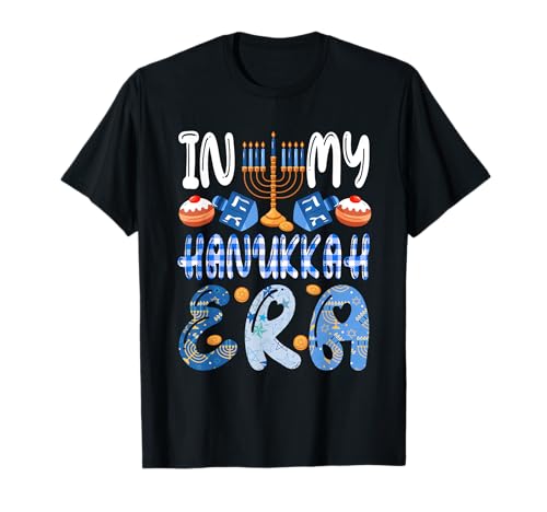 in My Hanukkah Era Menorah Dreidel Jewish Lover Family Group T-Shirt