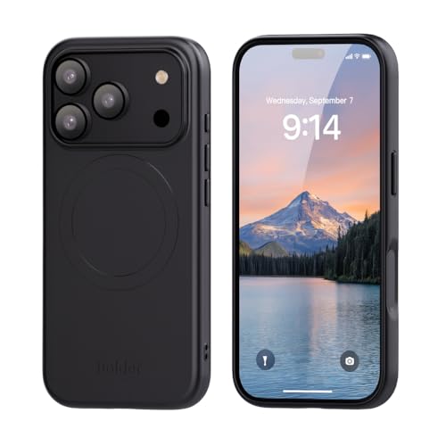 ZLIME iPhone 17 Pro Mobile Phone Case - Lightweight & Shockproof Design with Magnetic Ring & Carry Strap | TPU Protective Case - Black