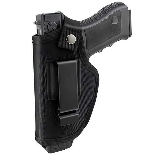 Gexgune Jagd Verdeckter Gürtelholster Taktische Pistolentaschen Bund IWB OWB Pistolenhalfter für Klein- und Großpistolen für Rechts- und Linkshänder