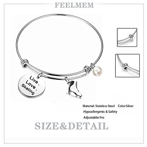 Braccialetto per pattinaggio su ghiaccio, idea