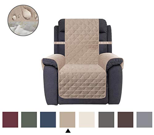 CHHKON Waterproof Nonslip Recliner Cover Stay in Place, Dog Couch Chair Cover Furniture