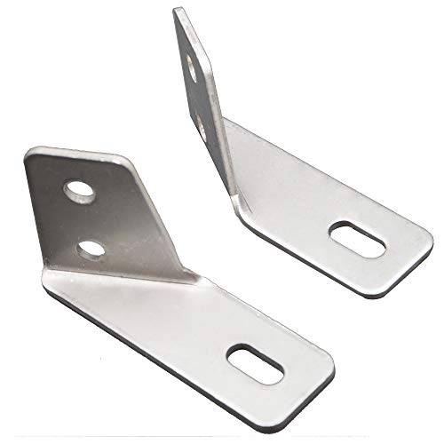 Compatible with Fix Right/Left Side Broken Fender Saddlebag Rail Support Brackets Strut Stainless Steel Compatible with Harley-Davidson Touring FLT FLHT Ultra Classic (1985-2008)