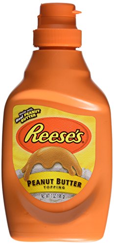 Reese's Peanut Butter Dessert Topping (7oz Bottles) 2 Pack